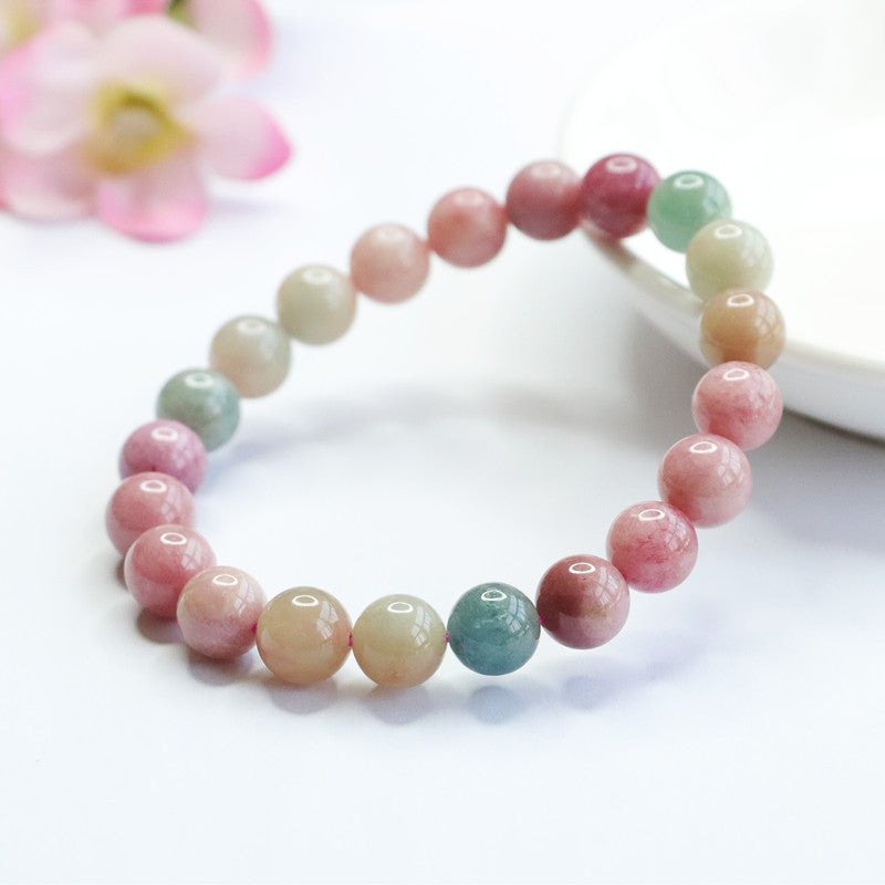 Natural Tourmaline Bracelet Brazilian Rainbow Bracelet Crystal Color Treasure CB2090508 