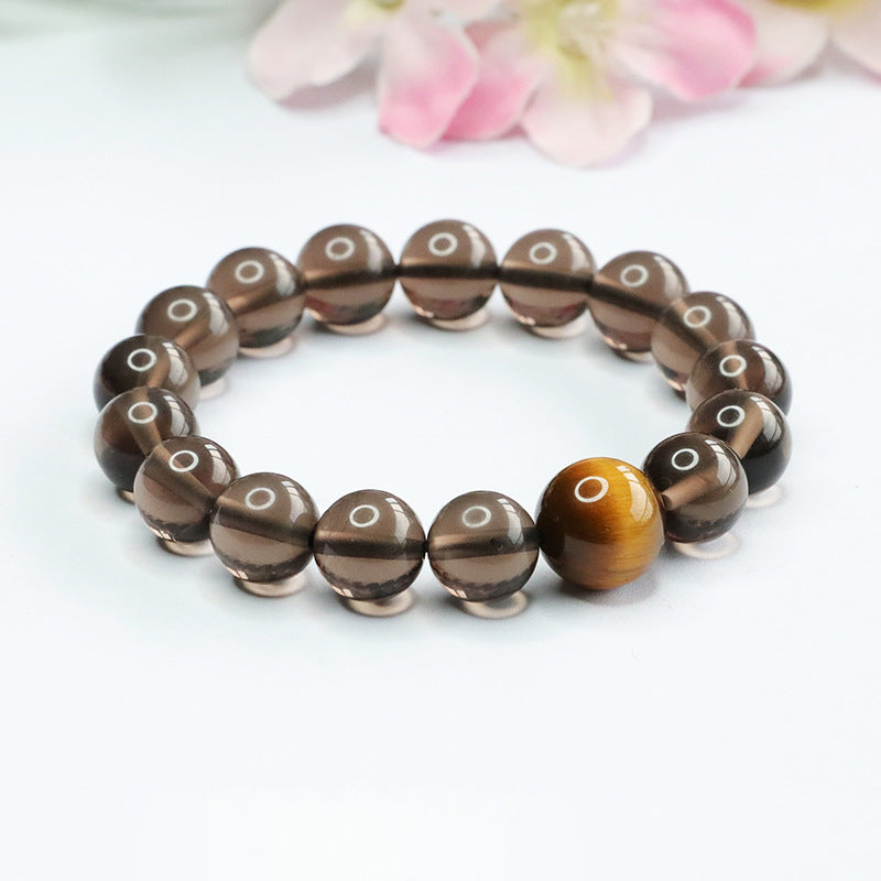 Natural Obsidian Bracelet Yellow Tiger Eye Bracelet Tiger Eye Stone Bracelet CB3072908 