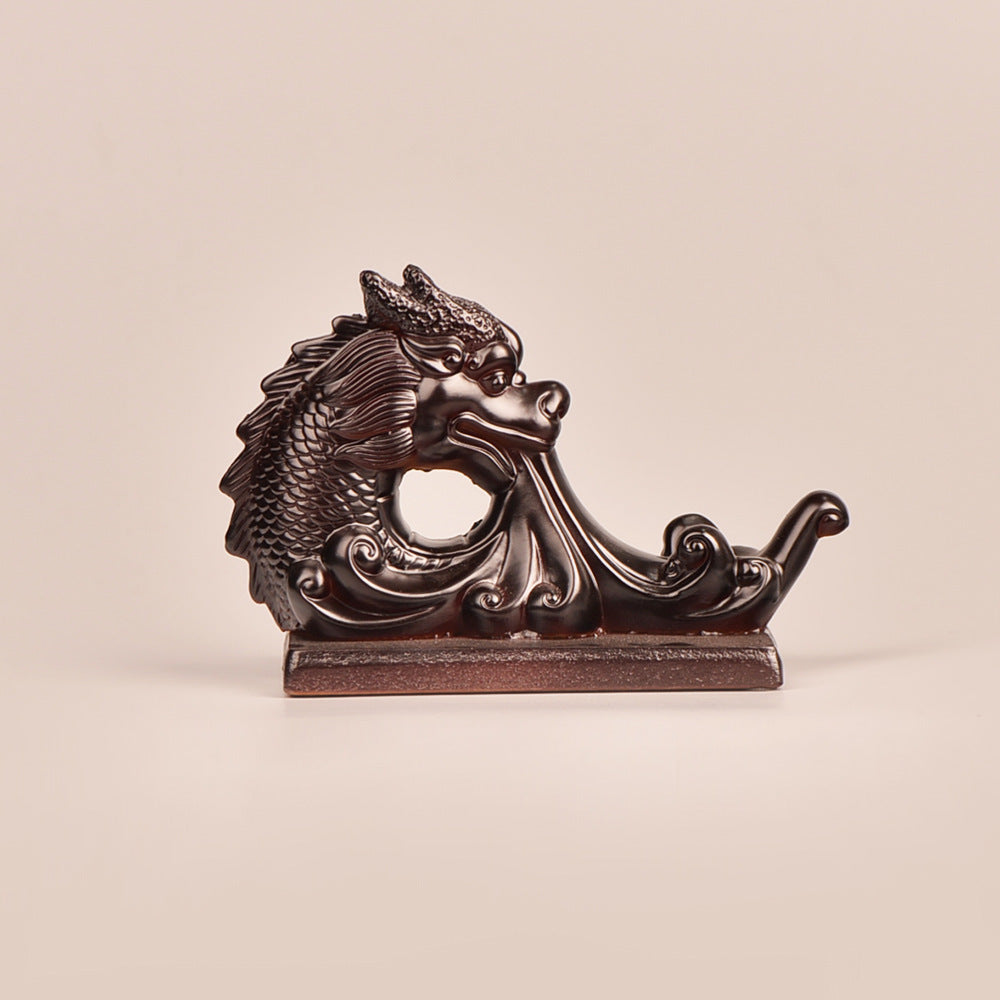 Manufacturer makes solid wood base, resin figure, animal jade trophy base, carved glass crafts ornaments 